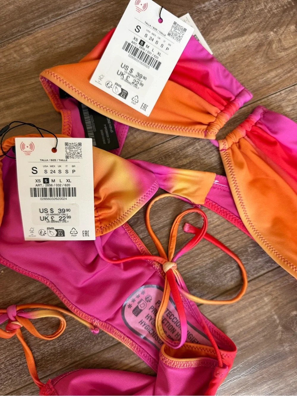 Zara sizes selling